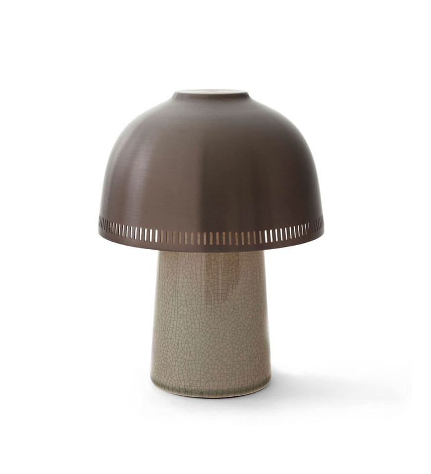 Gray vase "Ava" with handle