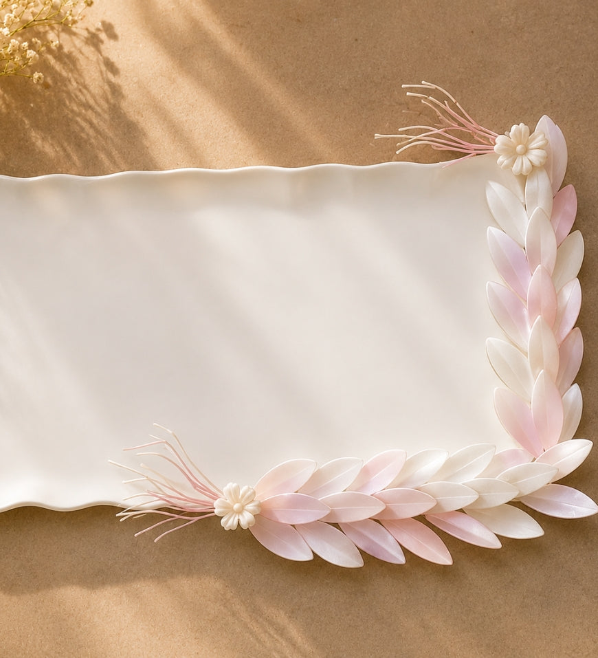 Auric Powder-Coated Rectangle Tray