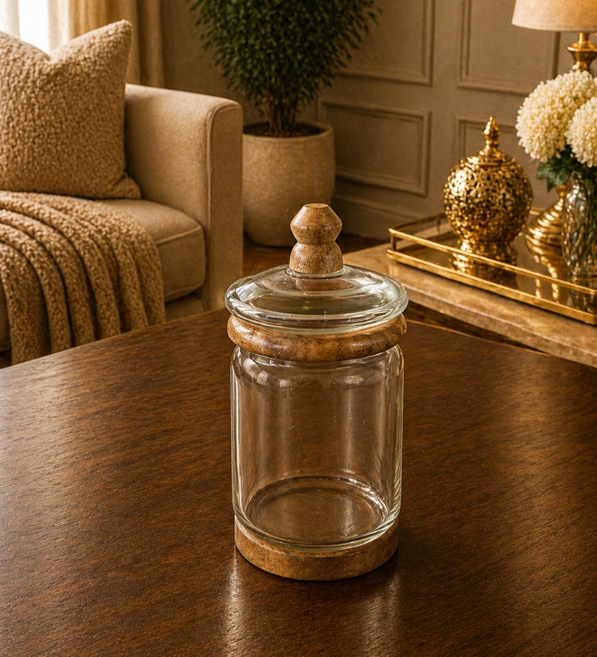 Big Glass Storage Jar