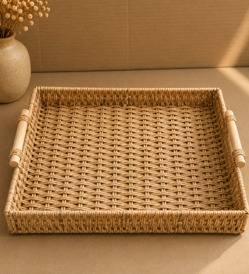 Macramé Basket with Handle