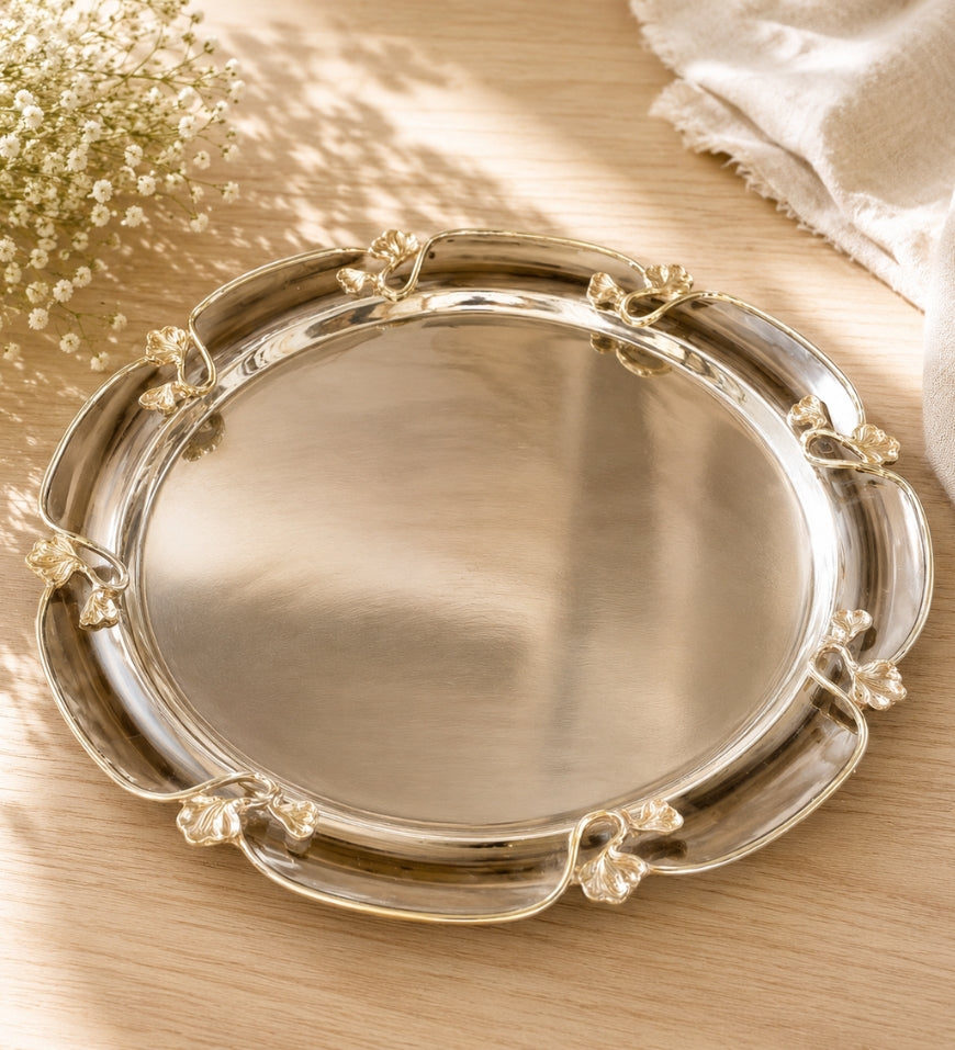 Silver Plated Brass Platter