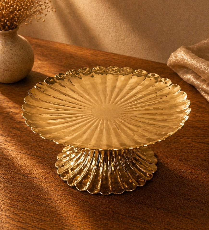 Regal Gold Cake Stand