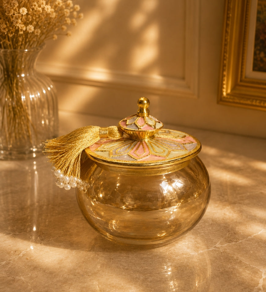 Kaleido Glass Jar