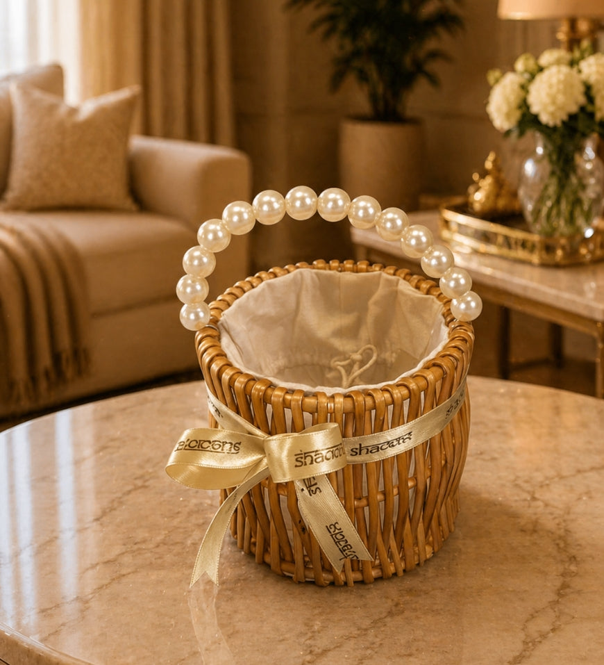 Pearl Round Basket