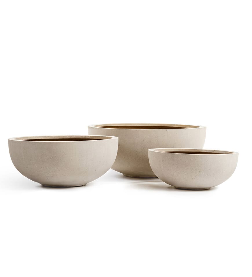 Outdoor Gray Metal Planter