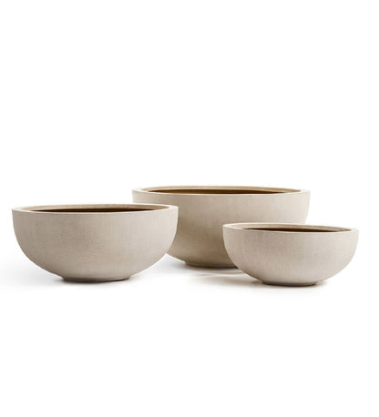 Outdoor Gray Metal Planter