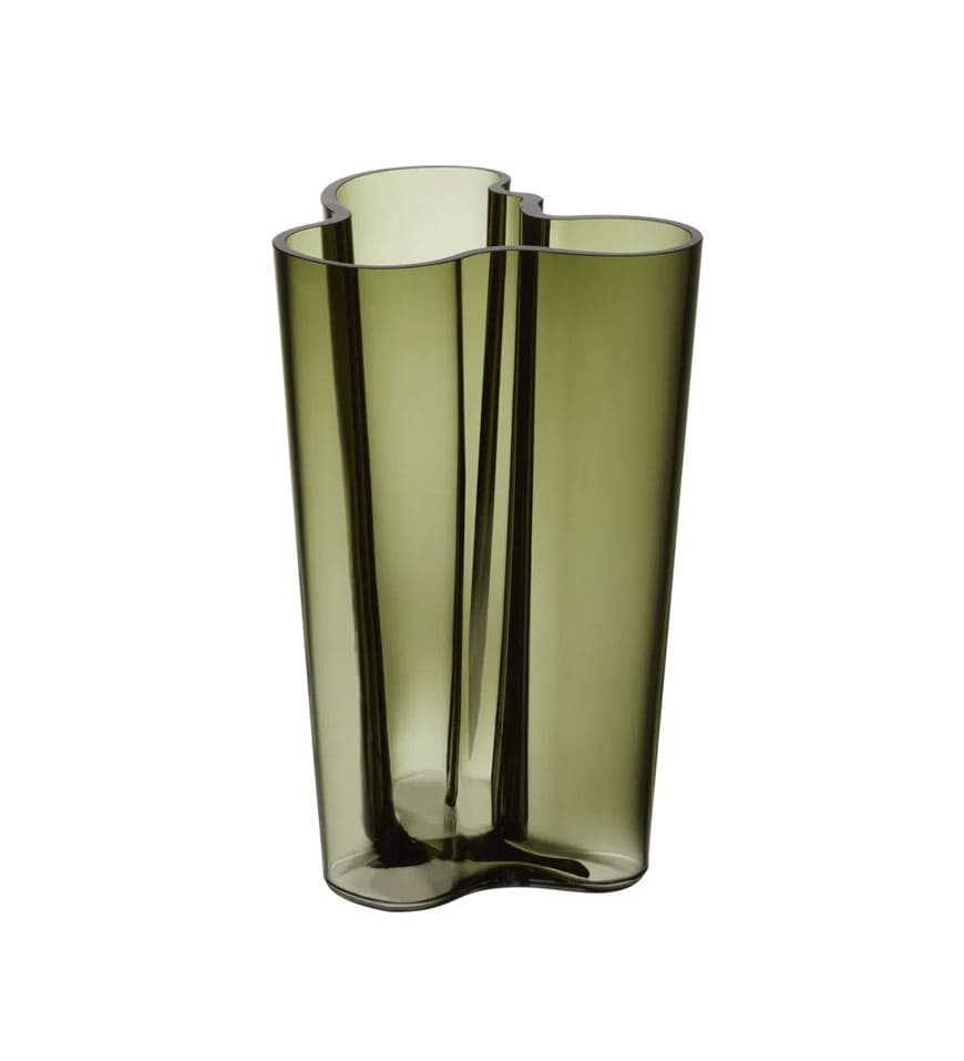 Urna vase, olive