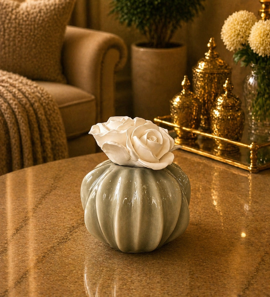 Floral Ceramic Diffuser