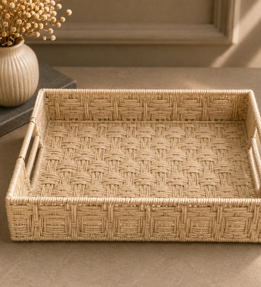 Jute Macramé Basket