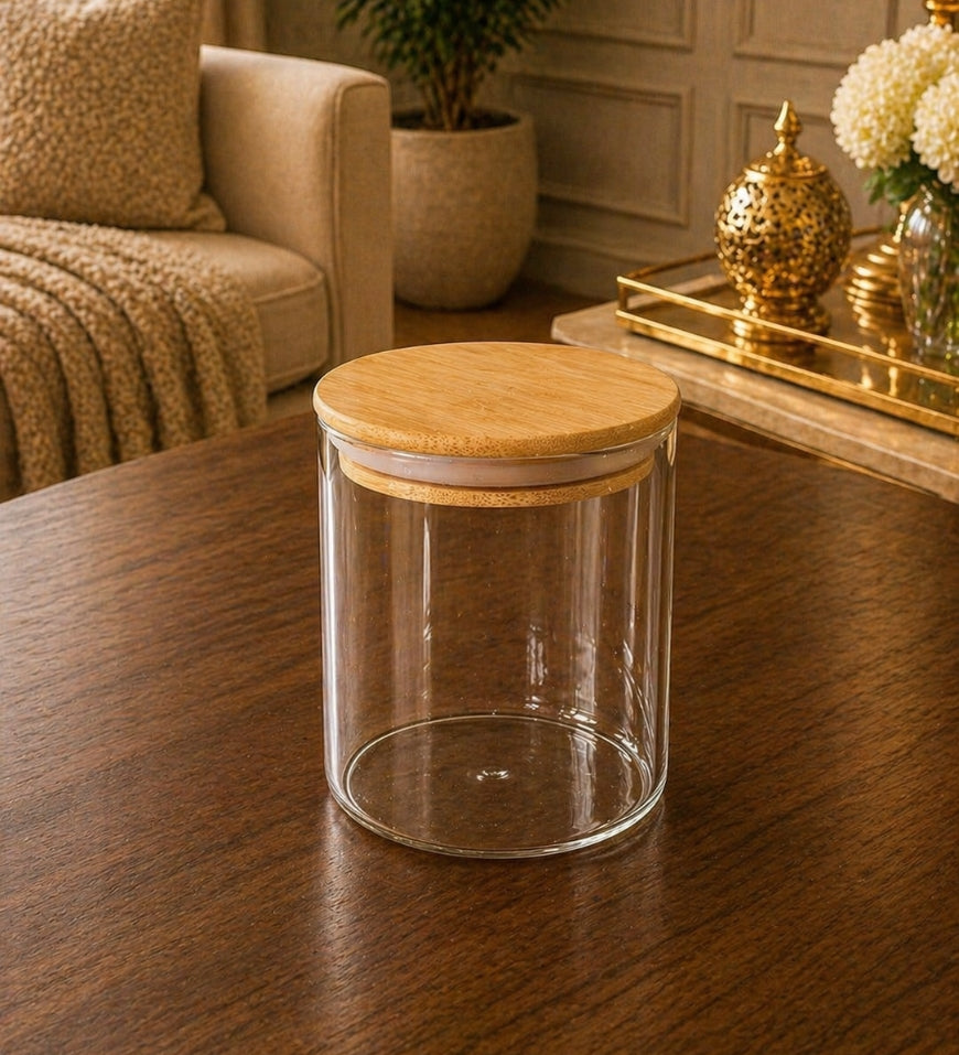 Lid Glass Jar