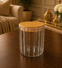 Line Glass Jar