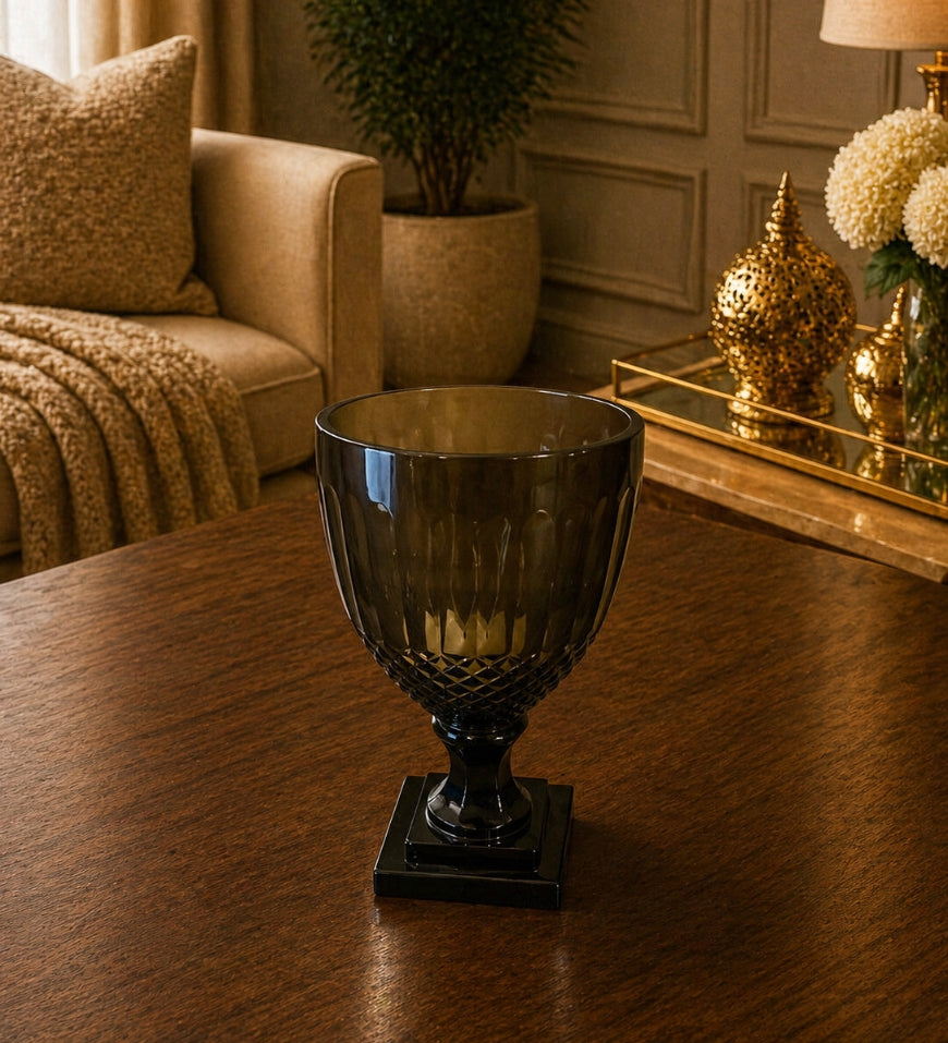 Luxury Glass Goblet Vase