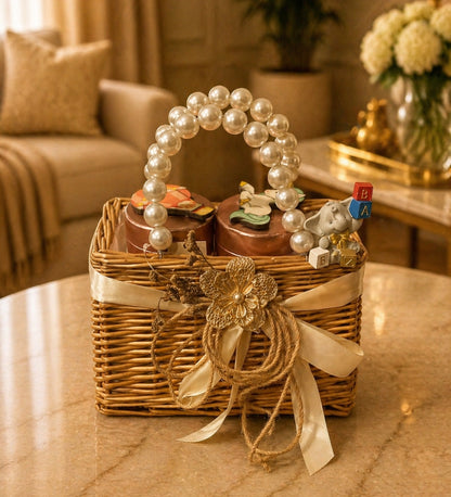 Pearl Rectangular Basket