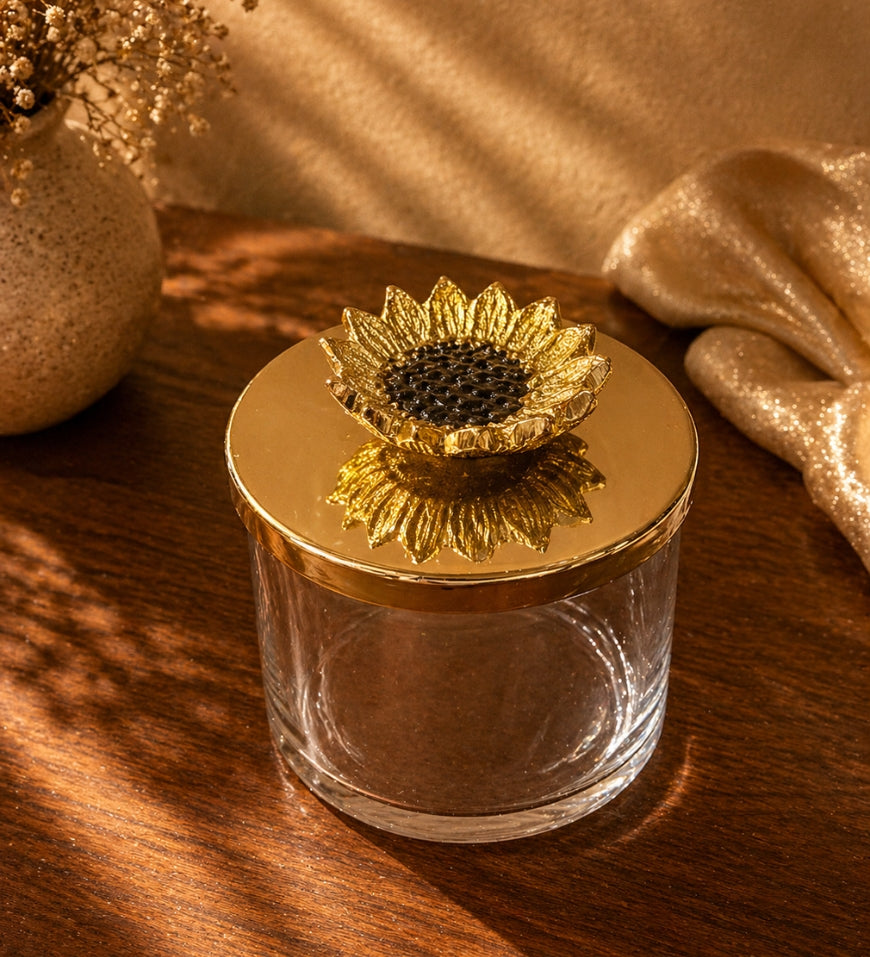 Sunflower Bloom Jar