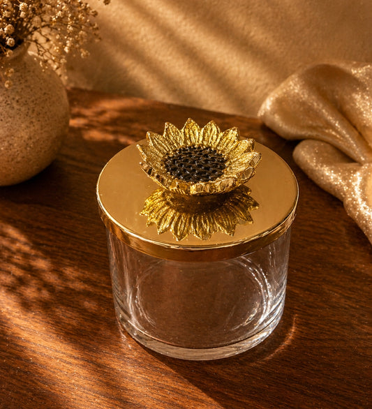 Sunflower Bloom Jar