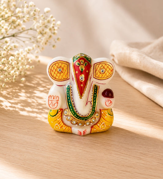 Marble Ganesh Ji Idol