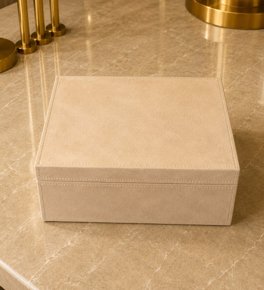 Brown Velvet Gift Box
