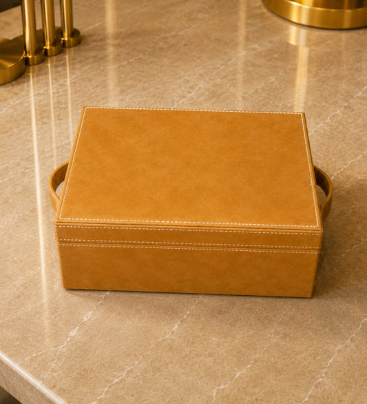 Brown Velvet Gift Box