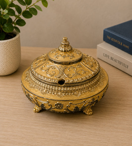 Metal Storage Jar
