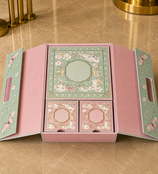 Bag Style Butterfly Bloom Elegance Box