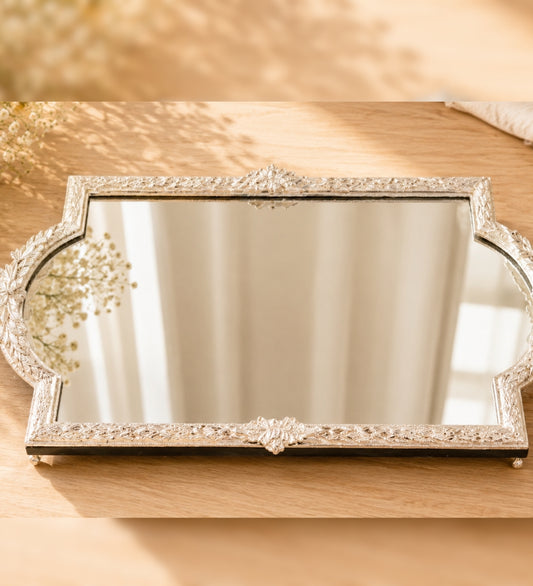 Elegant Glass Serving Platter