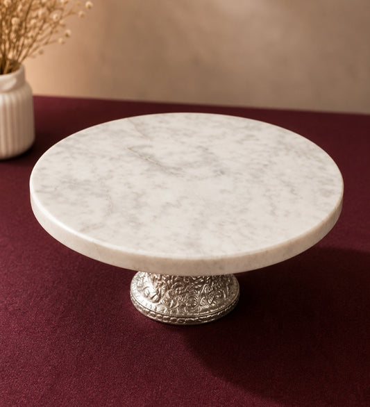Marble Round Cake Stand