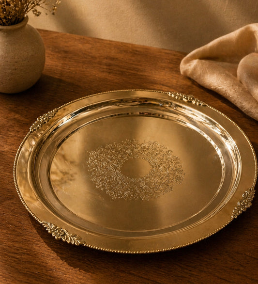 Classic Round Thaal Platter