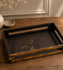 Classic Brown Wooden Serving Tray