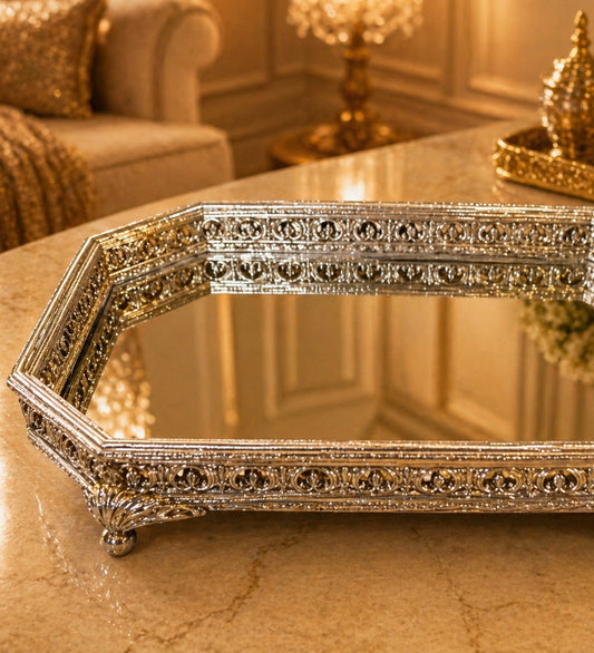 Victorian Imported Glass Tray