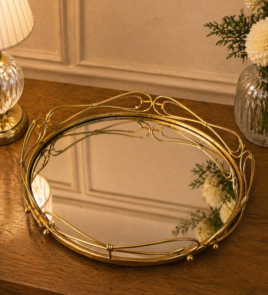 Round Piano Decorative Platter