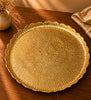 Golden Lotus Thaal Platter
