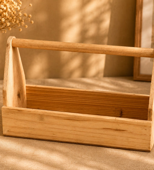 Handled Wooden Serving Tray