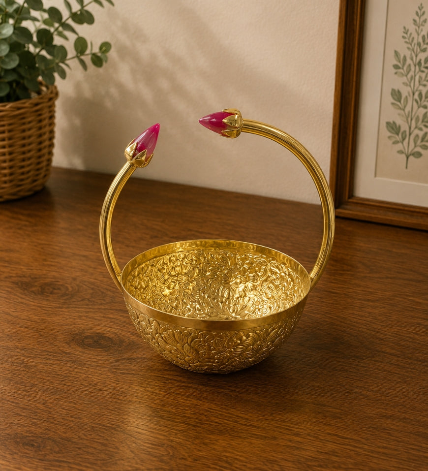 Decorative Metal Glory Bowl