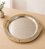 Enamelled Round Serving Tray