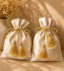 Suede Potli Bag