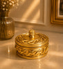 Royal Gold Glass Jar