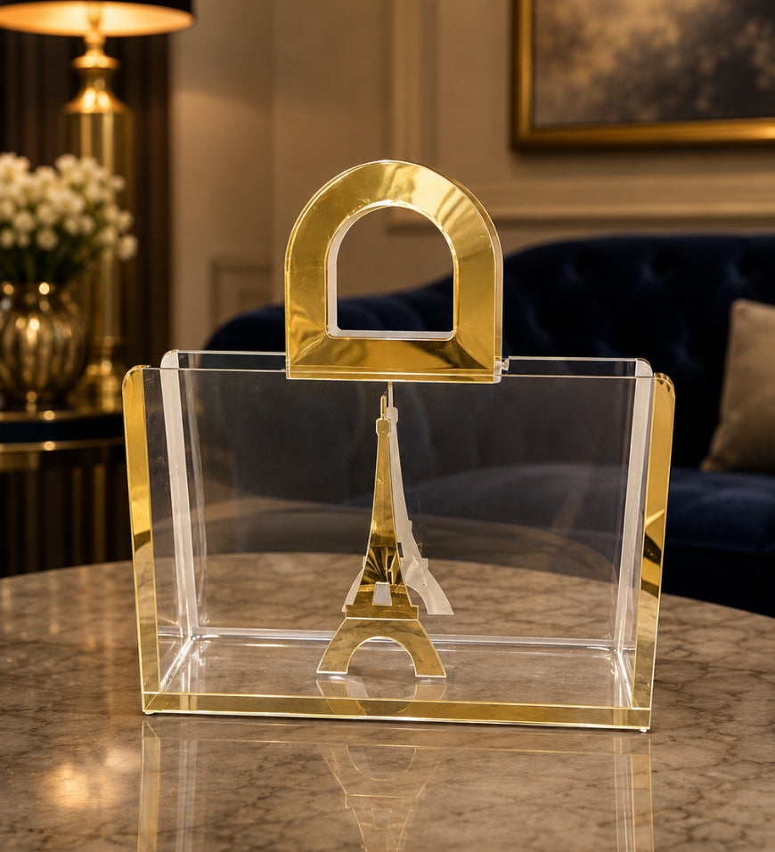 Luxury Acrylic Hamper Bag