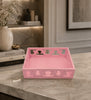 Blush Bloom Wooden Tray