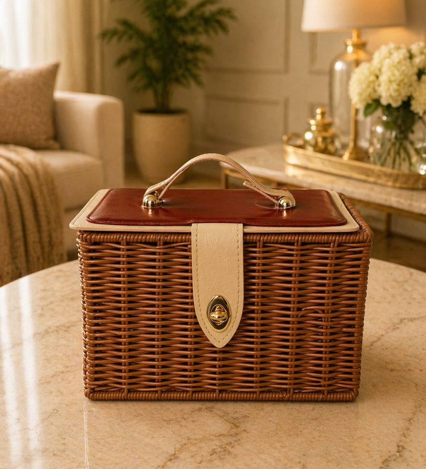 Brown Storage Basket