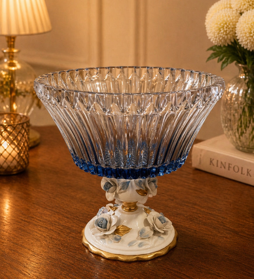 Premium Blue Crystal Dome