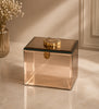 Rose Gold Luxe Glass Jar